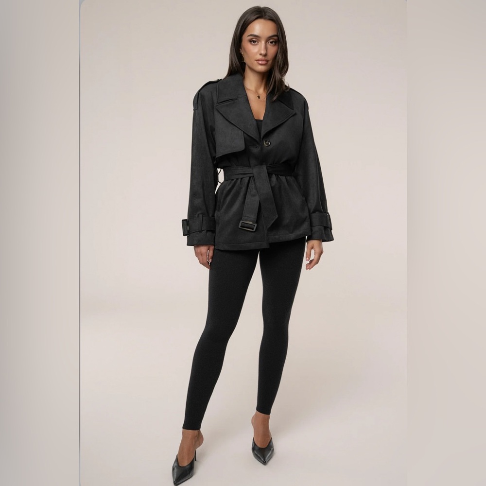 Jluxe Label Suede Jacket